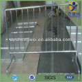Hot-dip galvanized crowd control portable road barriers